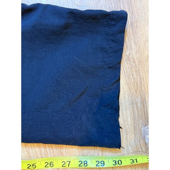 Y2K Women's Black Baggy Cargo Utility Pants Size 10 Zip Off‎ - Picture 4 of 8